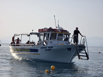 Motobarca trasporto passeggeri omologata 50 PERSON