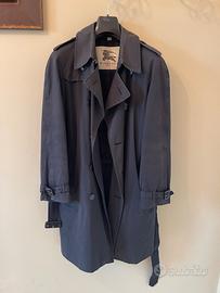 BURBERRY UOMO BLU TRENCH