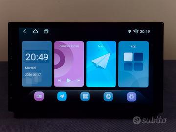 STEREO 7" CON SCHERMO TATTILE E ANDROID 13