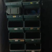 Contenitori bocca di lupo, componibili. 40pz