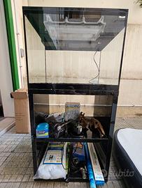 Acquario Askoll 50 litri con accessori