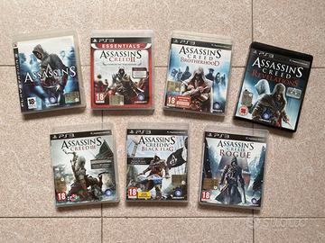 PS3 Playstation 3 Saga Completa Assassin's Creed