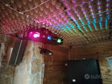 láser 3 colori effetti vari