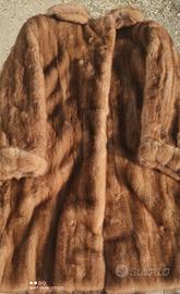 Pelliccia Visone maschio sette ottavi taglia 44
