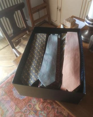 cravatte vintage seta etc.