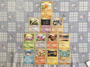 Carte pokemon la leggenda di Mew