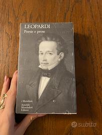 LEOPARDI poesie e prose Meridiano Mondadori