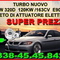 Turbo nuovo turbina bmw 320d 163cv e90 e91 120kw