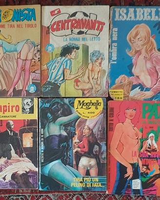 Lotto 9 fumetti vari Il Vampiro Maghella altro