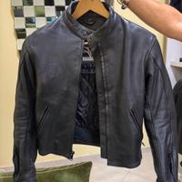 GIUBOTTO MOTO IN PELLE DONNA