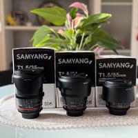 Set Cinema Samyang VDSLR Nikon