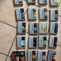 Giochi per Console SUPER NINTENDO SNES Anni 90
