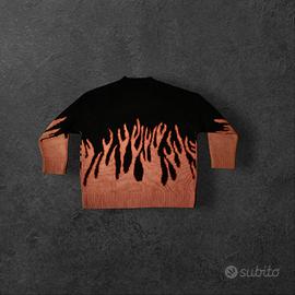 Maglione fiamme