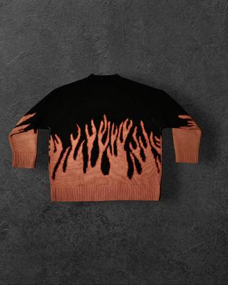 Maglione fiamme