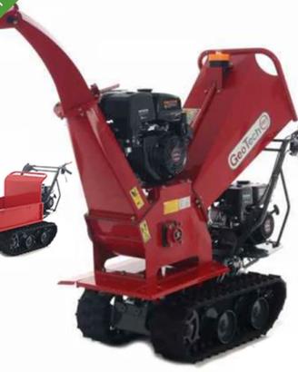 GeoTech Pro BMS155 LE - Biotrituratore Cingolato