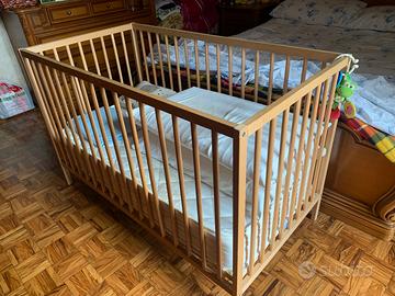 Culla lettino con sbarre
