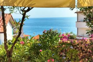 Casa vacanze con giardino vista mare a Pomonte