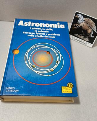 Libro Astronomia Mario Cavedon Mondadori 1989