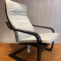 POLTRONA POÄNG IKEA - DOPPIA FODERA - COME NUOVA