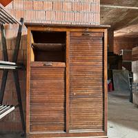 armadio archivio a serranda doppia con serratura