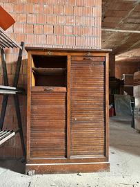 armadio archivio a serranda doppia con serratura