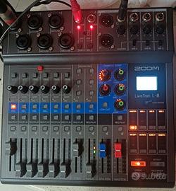 Zoom LiveTrak L-8 - Mixer e Registratore Digitale