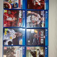 8 Giochi PlayStation4