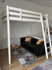 Letto a Soppalco IKEA STORA 140x200 Smontato