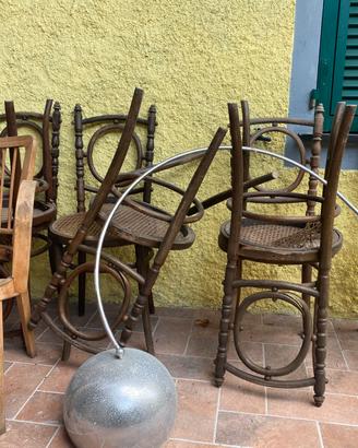 Sedie tipo Thonet