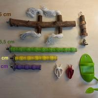 trespolo accessori vari nuovi 