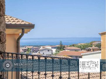 Bilocale con vista mare