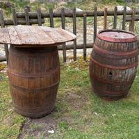 N.2 botti in legno