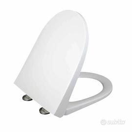 Sedile WC Bianco Allungato nuovo