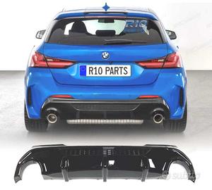 DIFFUSORE BMW F40 19- LOOK M 135i NERO LUCIDO PLAS