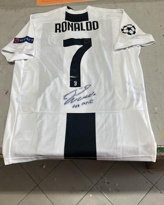MAGLIETTA CR7 AUROGRAFATA