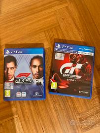 Ps4 giochi gran turismo sport + f1 2019