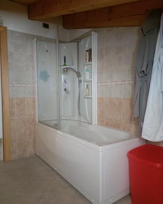 Vasca da bagno con doccia 