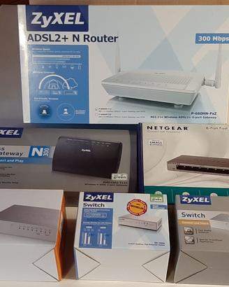 Switch della Zyxel  e Netgear