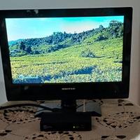 TV LED UNITED 16” + DECODER TELESYSTEM