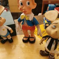 pupazzi topo gigio e pinocchio