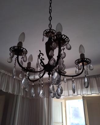Lampadario+2 applique 