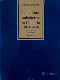 La cultura subalterna in Calabria (1981-1998)