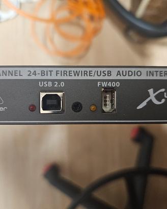 scheda usb firewire behringer x32