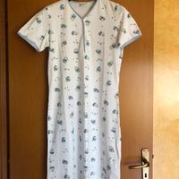 NUOVA camicia da notte tg S 100% cotone