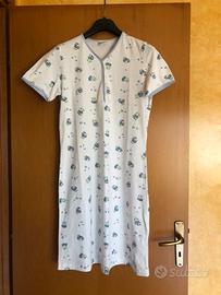 NUOVA camicia da notte tg S 100% cotone