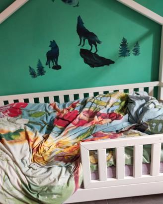 Letto montessoriano 