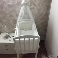 Culla Pali Dondolo Prestige Bianco