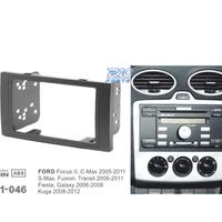 TELAIO NERO RADIO 2-DIN PER FORD FOCUS C-MAX S-MAX