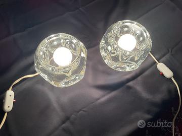 PEILL & Putzler 2 lampade rare da tavolo cubiste