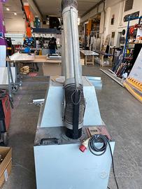 Aspiratore di fumi  industriale da interno